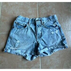 Frame Le Brigette Short‎ denim  SOHO Distressed Women Size 26